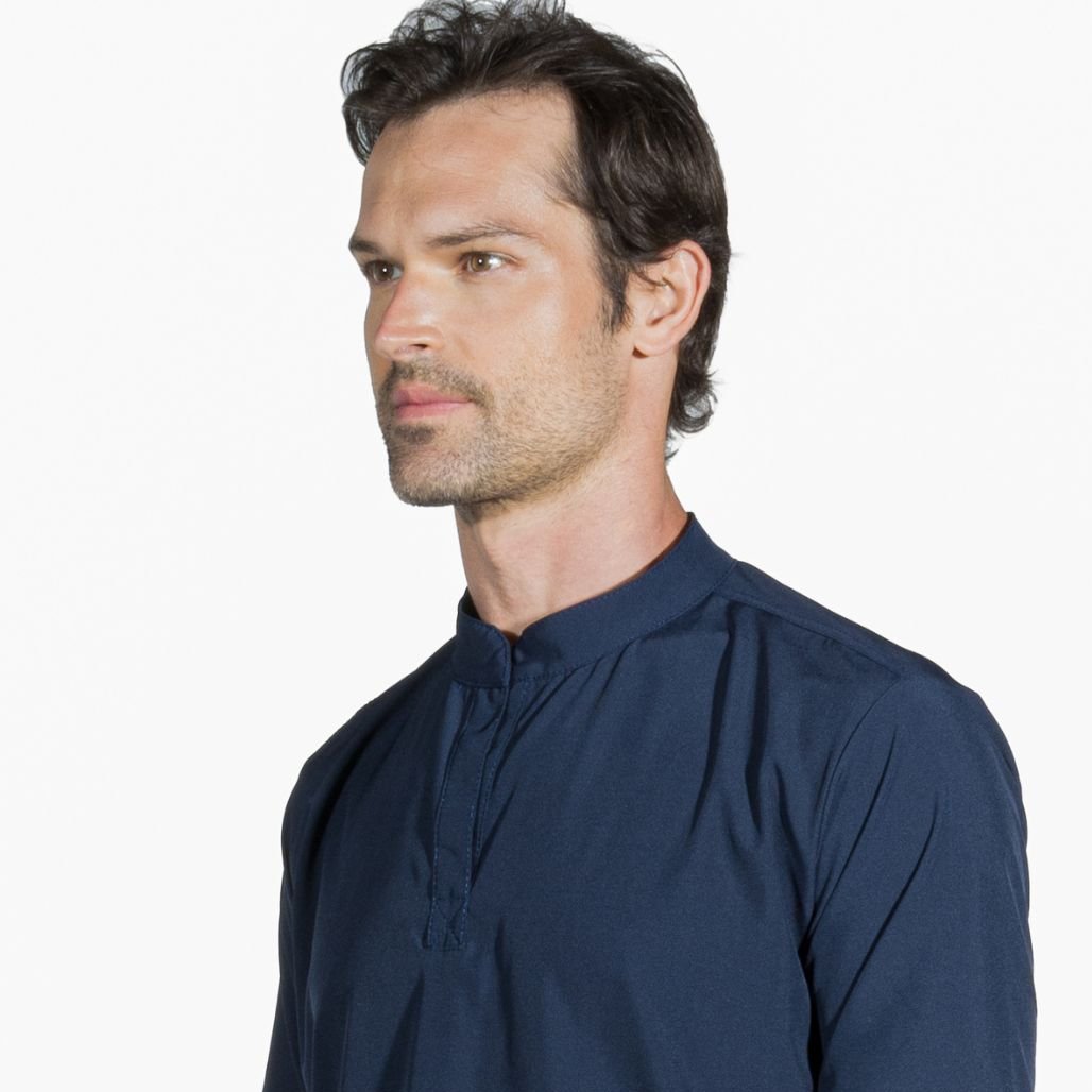 Camisa Cool Hombre Azul Marino