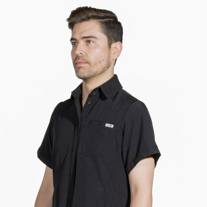 Camisa Sporty Hombre Negro