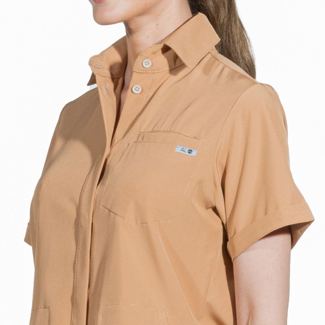 Top Pocket Mujer Macciato