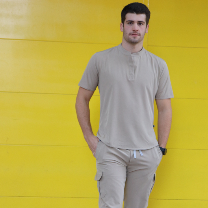 Pantalón Comando Hombre Beige